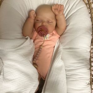 Chubby newborn painted Unassembled Kit reborn therapy doll